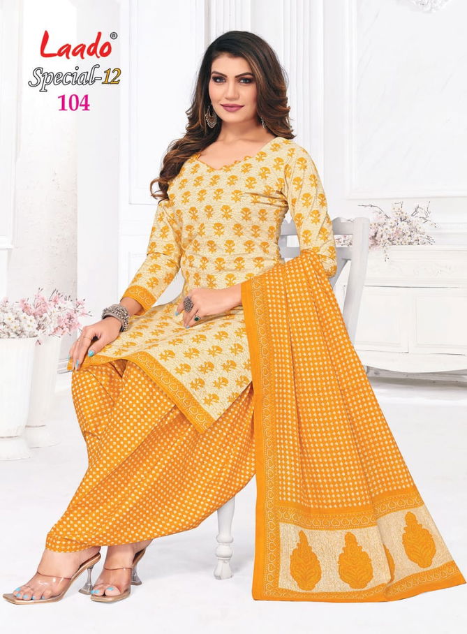 Special 12 By Laado Printed Cotton Dress Material Catalog